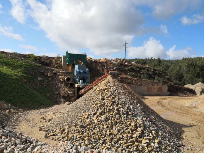 Jaw crusher machine